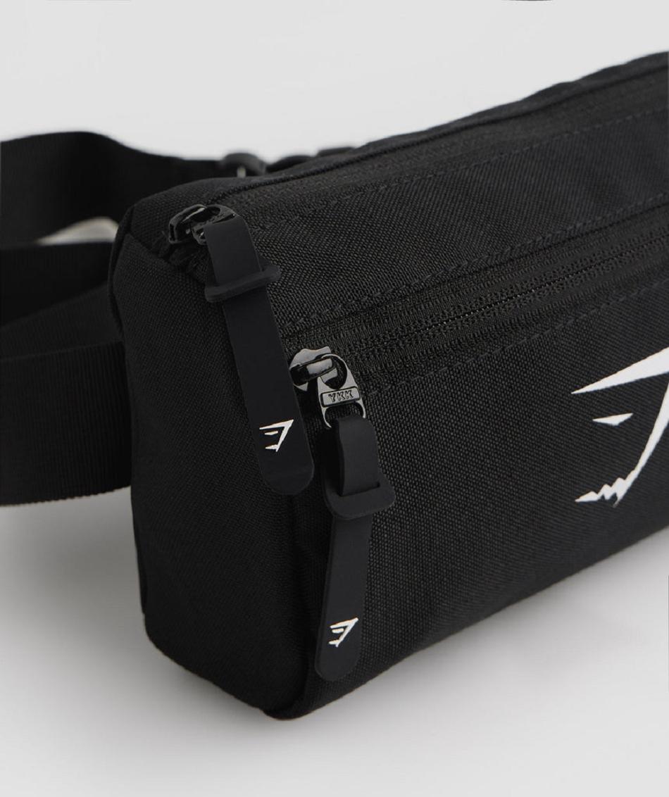 Bolsas Gymshark Sharkhead Cross Body Hombre Negras | CO 4090XYU